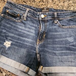 GAP Women's Dark Blue Jean Shorts